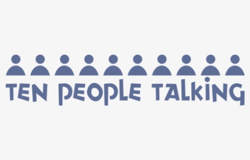 10people Logo Muted Blue Web Centered, HD Png Download, Free Download