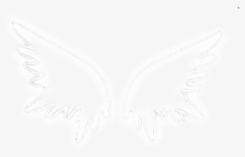 #neon #wings #whitewings #neonwings #stickers #stickerpng, Transparent Png, Free Download