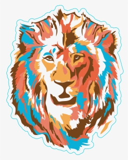 Transparent Lion Face Clipart, HD Png Download, Free Download