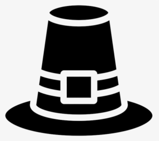 Pilgrim Hat Rubber Stamp Fedora Free Transparent Clipart, HD Png Download, Free Download