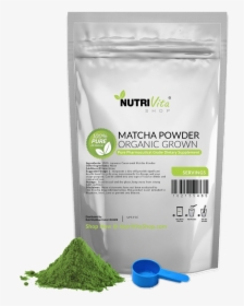 Japanese Matcha Green Tea Powder Organically Grown - Niacin Powder, HD Png Download, Free Download