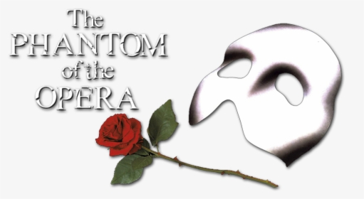 Phantom Of The Opera Mask Png -the Phantom Of The Opera - Rose Phantom Of The Opera Background, Transparent Png, Free Download