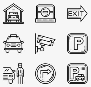 Parking - Design Vector Icon, HD Png Download, Free Download