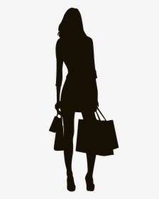 Woman Shopping Icon Png, Transparent Png, Free Download