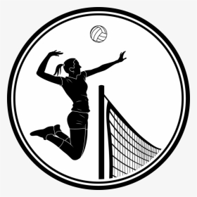 Volleyball Clip Women Transparent Clipart Free Ya Png - Clip Art Volleyball, Png Download, Free Download