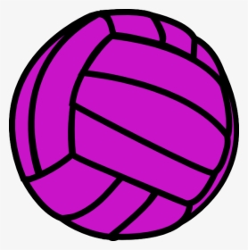 Transparent Background Volleyball Png - Volleyball Purple, Png Download, Free Download