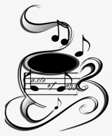 Taste Of Jazz Coffee Shop - Music Cafe Clip Art, HD Png Download, Free Download