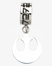 Rebel Alliance Stainless Steel Dangle Charm - Emblem, HD Png Download, Free Download