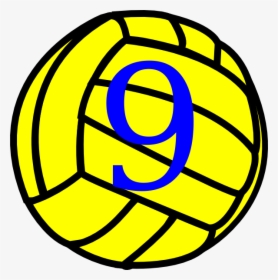 Volleyball Svg Clip Arts - Cartoon Volleyball Transparent Background, HD Png Download, Free Download