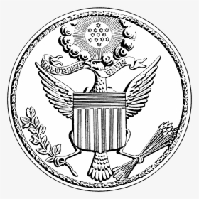 Image Us Great Seal - Us History Black And White Drawing, HD Png Download, Free Download
