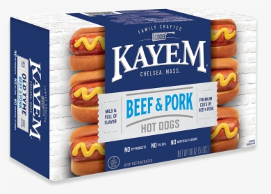 Kayem Beef And Pork Hot Dogs, HD Png Download, Free Download