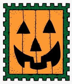 Mailbox Clipart Halloween - Transparent Postal Stamp Clipart, HD Png Download, Free Download