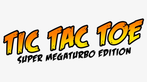 Tic Tac Toe - Transparent Tic Tac Toe Title, HD Png Download, Free Download