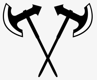 Axe Shield Symbol Clipart , Png Download - Axe Logo, Transparent Png, Free Download