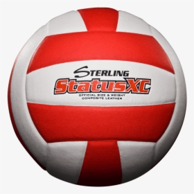 Status Xc Composite Game Volleyball - Black Maroon And White Volleyball, HD Png Download, Free Download