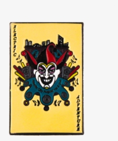 Joker Card Enamel Pin, HD Png Download, Free Download