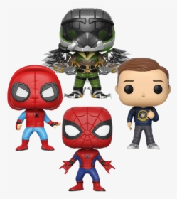 Transparent Spiderman Web Png - Figurine Pop Spider Man Homecoming, Png Download, Free Download