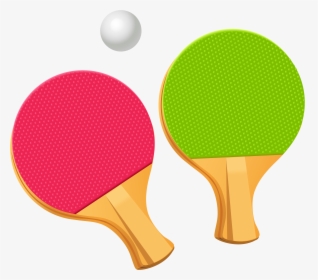 Ping Pong Racket Png Image - Table Tennis Ball Clipart, Transparent Png, Free Download