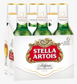 Stella Artois February Beer Of The Month - Stella Artois Six Pack, HD Png Download, Free Download