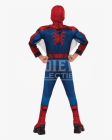 Kids Deluxe Spider Man Homecoming Costume - Costum Cu Omul Păianjen, HD Png Download, Free Download