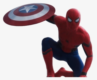 Spider Man Homecoming Full Hd , Png Download - Tom Holland Civil War Spider Man, Transparent Png, Free Download