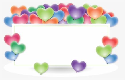 Frame, Border, Holder, Balloons, Anniversary, Heart - Happy Birthday In Slovak Language, HD Png Download, Free Download