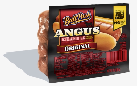 Ball Park Angus Beef Hot Dogs - Ballpark Wieners, HD Png Download, Free Download