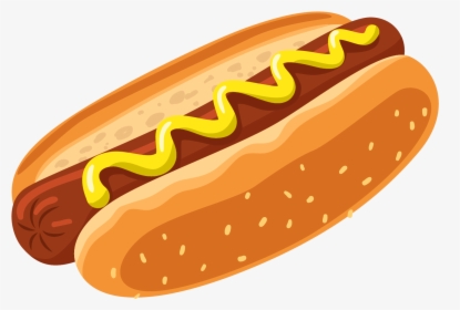 Chili-dog - Transparent Background Hot Dog Clipart, HD Png Download, Free Download