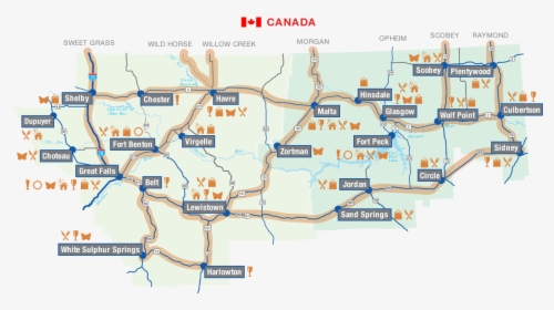Cmt Mrc Route Map - Map, HD Png Download, Free Download