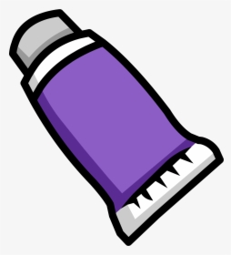 Purple Face Paint - Brown Paint Clip Art, HD Png Download, Free Download