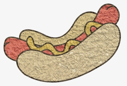 Hot Dog Hot Food Meal Free Picture - Hot Dog Clip Art, HD Png Download, Free Download