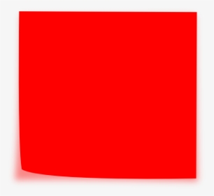 Red Sticky Note - Red Post It Note, HD Png Download, Free Download