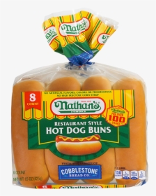 Hot Buns - Nathan's Hot Dogs, HD Png Download, Free Download