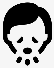 Coughing Icon Free Download - Human Face Icon Png, Transparent Png, Free Download