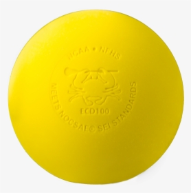 Yellow,ball,flying Disc,lacrosse Ball,circle,sports - Lacrosse Ball Png, Transparent Png, Free Download