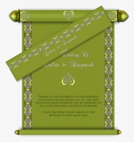 Transparent Marriage Card Clipart - Royal Muslims Wedding Card Design, HD Png Download, Free Download
