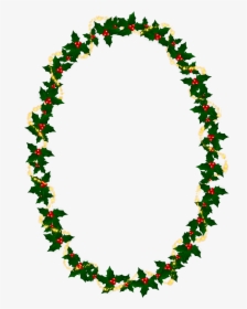 Card,christmas Frame,christmas Greeting,advent - Christmas Oval Borders Clipart, HD Png Download, Free Download