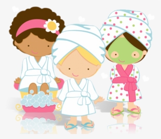 Spa Party Clip Art, HD Png Download, Free Download