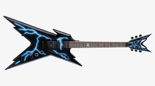 Dean Razorback Dimebag Lightning Floyd Rose Electric - Razorback Guitar, HD Png Download, Free Download