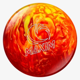 Maxim Red / Yellow / Orange Pearl - Ebonite Maxim Bowling Balls, HD Png Download, Free Download