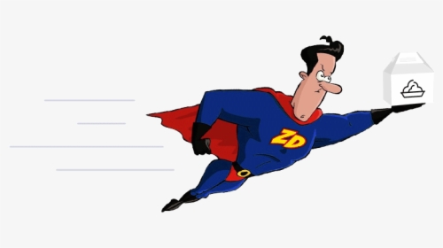 Banner Hero - Cartoon, HD Png Download, Free Download