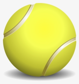 Tennis Ball Png Pic - Clip Art Tennis Ball, Transparent Png, Free Download