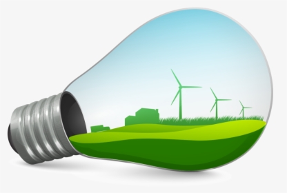 Light Bulb Green Power, HD Png Download, Free Download