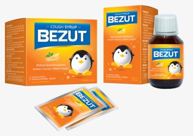 Bezut Cough Syrup - Siro Bezut, HD Png Download, Free Download