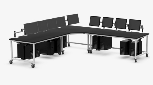 Control Room Workstation - Conference Room Table, HD Png Download, Free Download