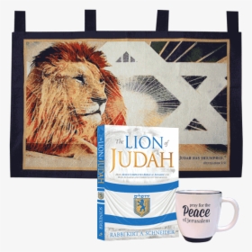 Rabbi Kirt Schneider - Lion Of Judah And Star Of David, HD Png Download, Free Download