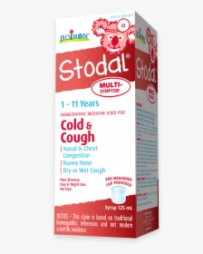 Children"s Stodal® Multi-symptom For Dry Cough Or Web - Carton, HD Png Download, Free Download