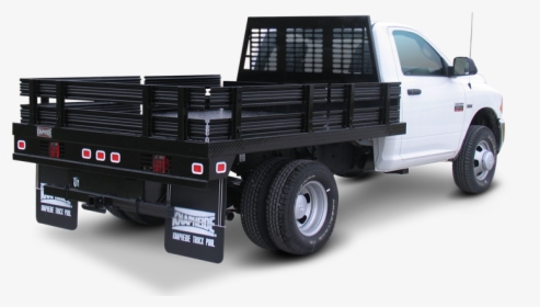 Pg-93b Westerner Flatbed With Steel Stake Racks On - Ford Super Duty, HD Png Download, Free Download