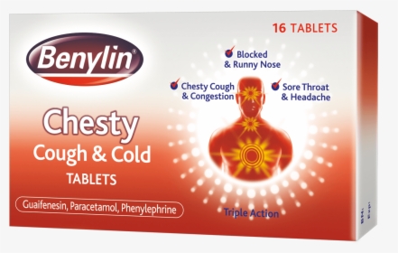 Benylin Chestycoughcoldfinal - Benylin, HD Png Download, Free Download