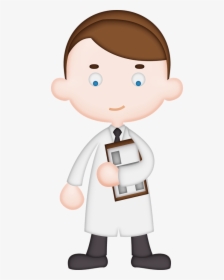 Clip Art M Dico Hospital Doentes - Figurinhas De Medico, HD Png Download, Free Download